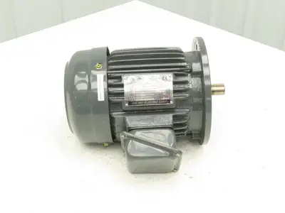 Qin Wei Electric MCV280-4 AC Motor 1Hp 1680rpm 240/480V 3PH IEC80