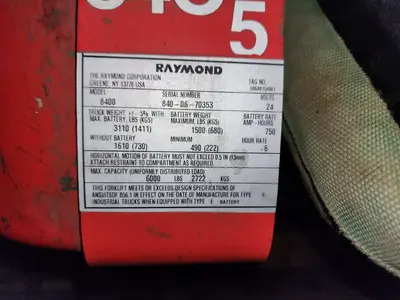 Used RAYMOND 8400 Electric Pallet Trucks New Hampshire US | Trustworthy Equipment #1403495
