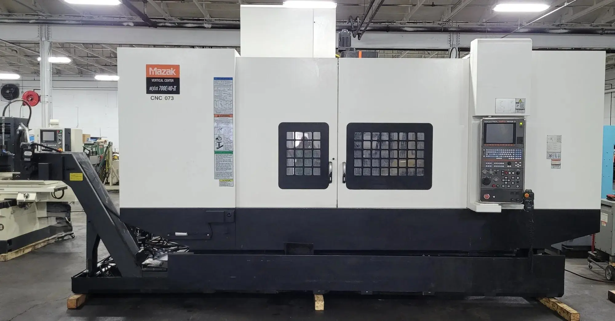 Used 2016 MAZAK NEXUS VCN 700E/40-II Vertical Machining Centers Kentucky US | Aucto #1314411