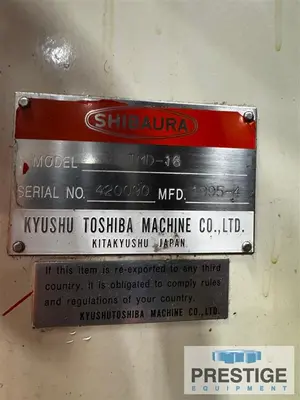 Used 1995 TOSHIBA TMD-16 Vertical Boring Mills (incld VTL) New York US | Prestige Equipment #1329255
