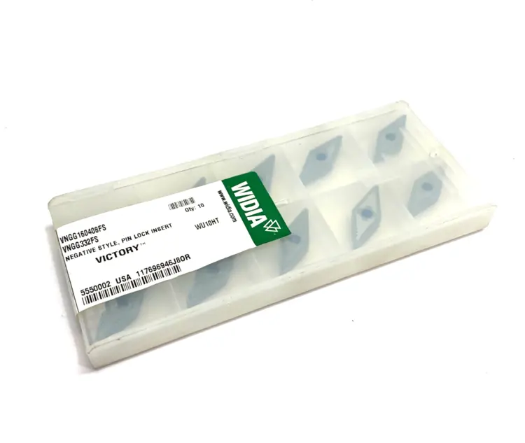 New | in-Stock WIDIA VICTORY™ FINISHING SHARP TURNING INSERT VNGG160408FS Inserts (Misc) | Maverick Industrial Sales #1102577