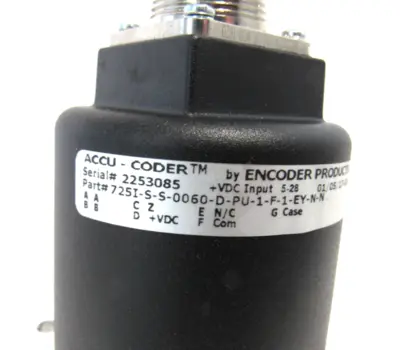 NEW ENCODER PRODUCTS 725I-S-S-0060-D-PU-1-F-1-EY-N-N ENCODER 725ISS0060DPU1F1EYN