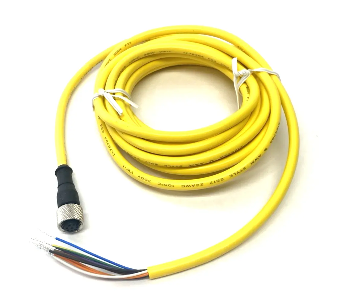 New | in-Stock Banner Engineering Single Ended Cordset, Female Straight M12 8-Pin, 70883 Disconnects Michigan US | Maverick Industrial Sales #1393312