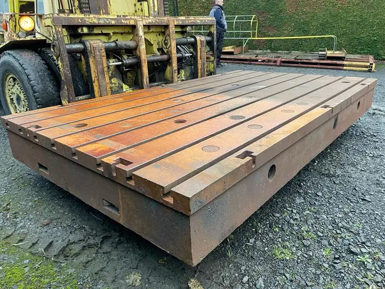 Used T-SLOT TABLE 3500 X 2000 X 360 MM Tables, Floor & Layout Plates BE | Apt International N.V #366479