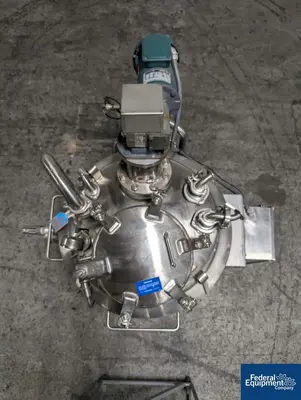 USED Mueller 150 LIter Mueller Reactor, 316L S/S, 35/60#