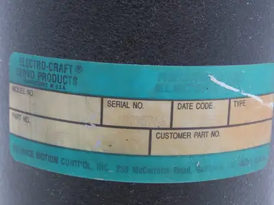 Used RELIANCE ELECTRO-CRAFT _UNKNOWN_ Servo Motors Indiana US | Arrow Industrial #1408442