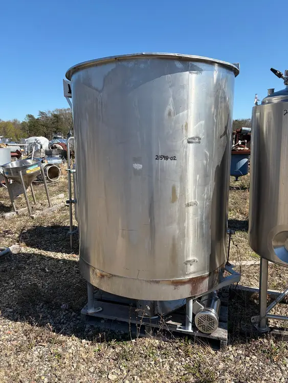 Used _UNKNOWN_ 500 GALLON Stainless Steel Tanks New Jersey US | Perry Equipment #118425