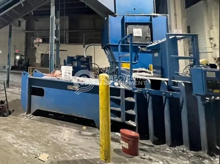 Used 2013 HARRIS L-125 BADGER TWO RAM HORIZONTAL Balers Texas US | US Recycling Equipment #1371498