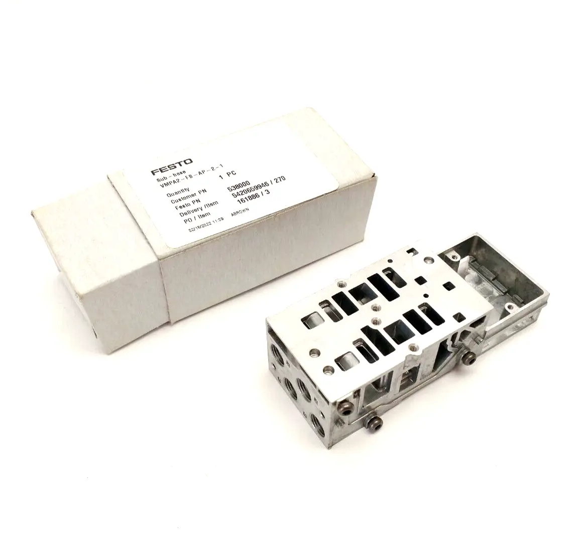538000, VMPA2-FB-AP-2-1 | Festo VMPA2-FB-AP-2-1 Valve Manifold Sub-Base G1/8 538000 - New Other