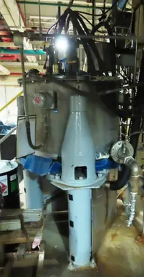 Ketema Mark III 32 x 20 perforate basket centrifuge, 316SS.