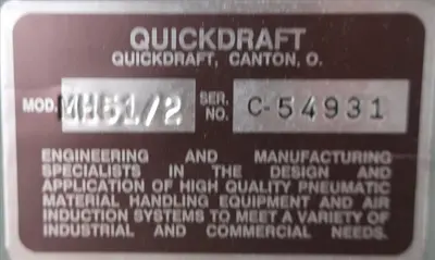 USED QUICKDRAFT MH-5 1/2