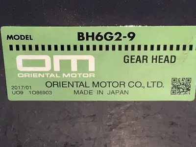 Used 2017 ORIENTAL MOTOR BH6G29 Motors (misc) Ohio US | HGR 24 #1486627