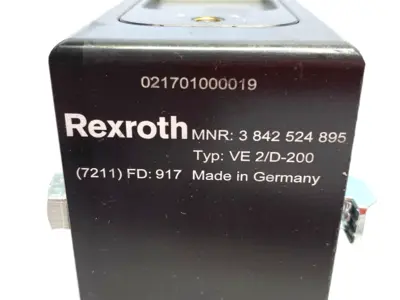 Used Bosch Rexroth 3842524895 Parts (Hydraulics and Pneumatics) Michigan US | Maverick Industrial Sales #1454235