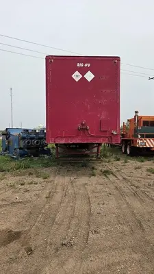 USED ALLOY TRAILERS INC 48' TANDEM AXLE VAN TRAILER