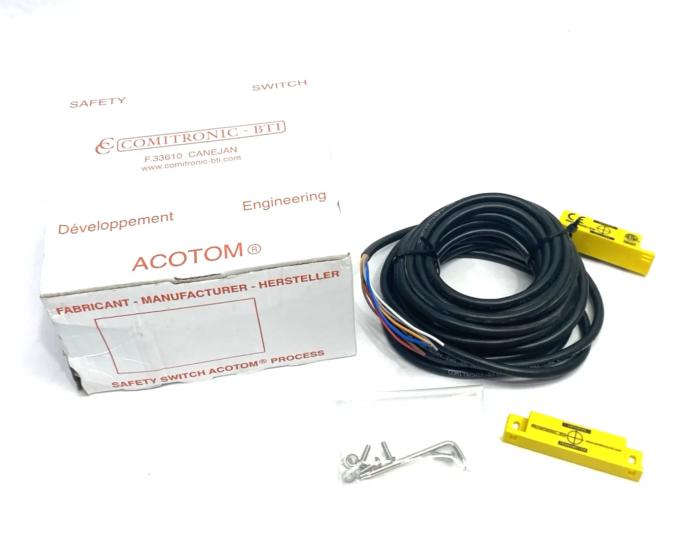 New | in-Stock Comitronic-BTI ANATOM Non-Autonomous Safety Switch, Mono-Code Switch Parts Michigan US | Maverick Industrial Sales #1390843
