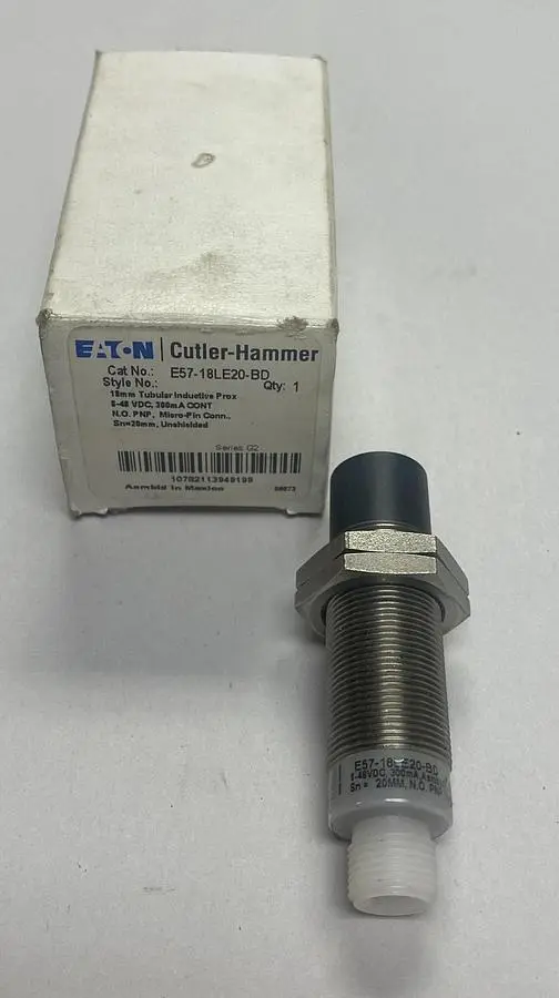 New | in-Stock EATON E57-18LE20-BD Proximity Sensors Ohio US | Surplus Asset Holdings #1206144
