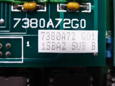 Westinghouse 7381A01G04 Ovation Batch Processor Board 8MSP8 Sub AC / 41 Used