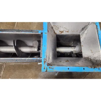 Used 12"dia. X 14' L Orthman Industrial Screw Auger Conveyor