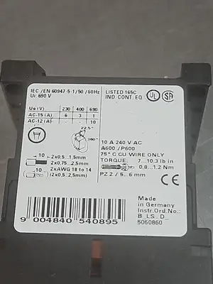 Schrack Technik LSHD0685 / LSZD0004 Aauxiliary contactor Loc4B32