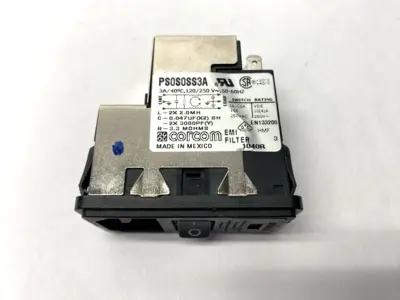 USED CORCON POWER ENTRY MODULE 250VAC 3A