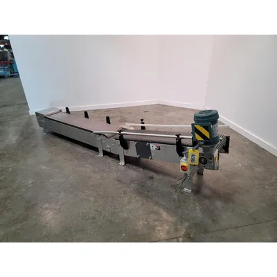 Used 12" wide Incline Belt Conveyor