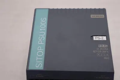 Siemens 6EP1336-2BA10 SITOP PSU100S Power Supply 24V DC 20A Output #K-614-A