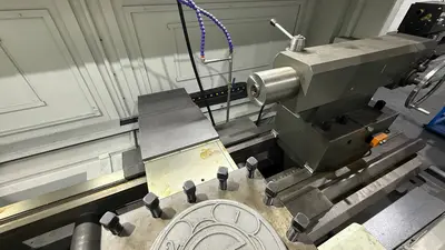 HTC125x3000 Heavy-Duty CNC Lathe