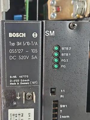 Bosch SM 5/10-T/A 055127 -105 Servo Drive 520V 5A (BIN261)