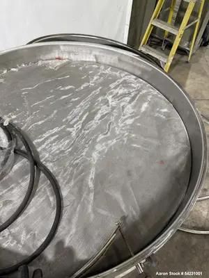 Used Stainless Steel Circular Screener – Single Deck, 2 Separation (44.5" Diamet