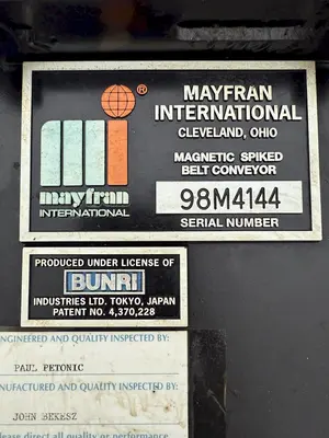 MAYFRAN CHIP CONVEYOR: STOCK #23092