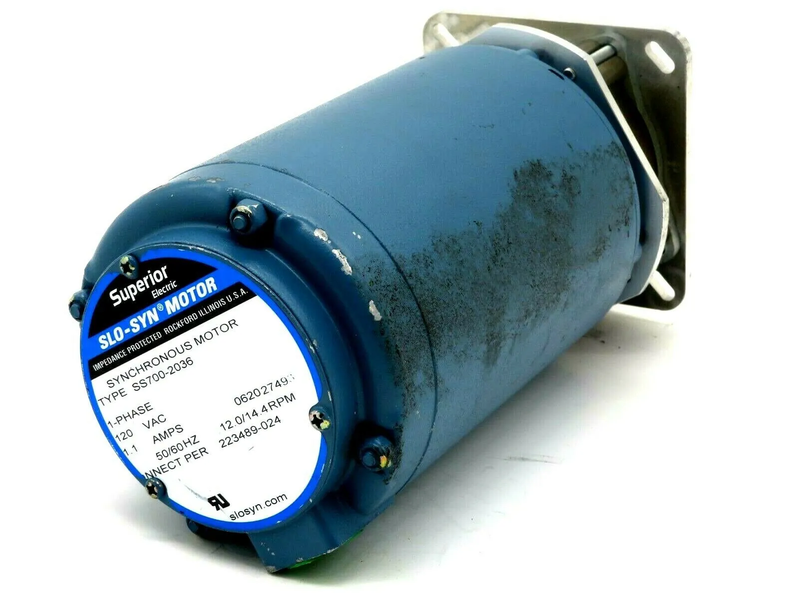 NEW SUPERIOR ELEC. SS700-2036 SYNCHRONOUS MOTOR 120V 1.1AMP 50/60HZ SS7002036