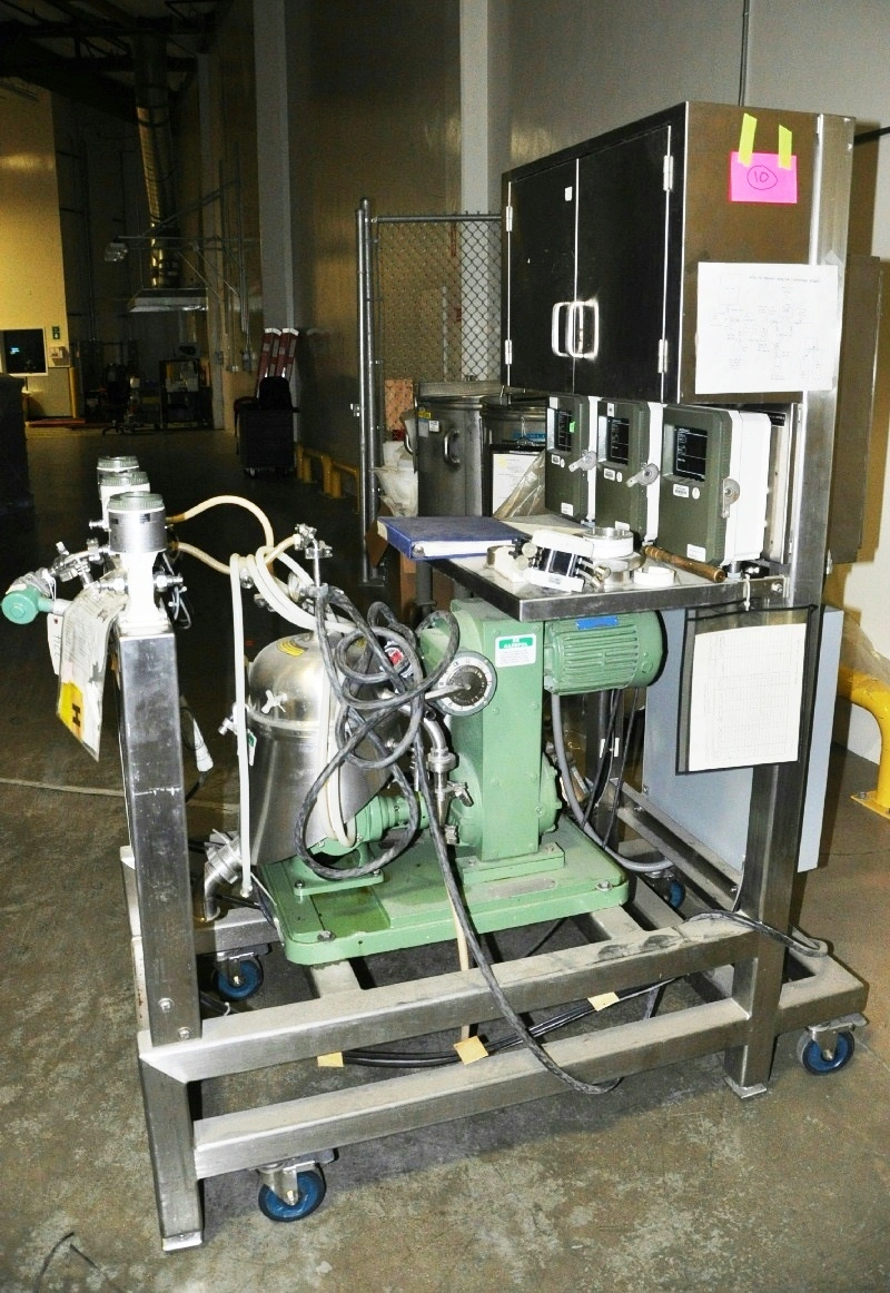 Westfalia SA 1-02-175 pilot plant separator, 316 SS.