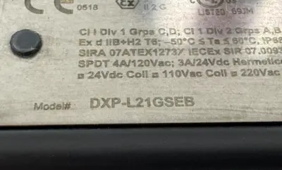 USED TOPWORX DXP-L21GSEB VALVE POSITION CONTROLLER 3/4"