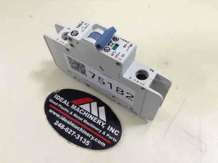 Used ALLEN BRADLEY 1489-A1D020 SER A Circuit Breakers Michigan US | Ideal Machinery #573152