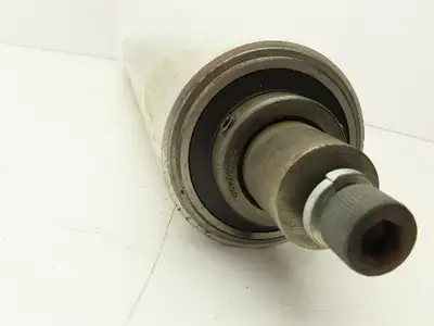 3.25"x 34" Aluminum Conveyor Pulley Roller 38" OAL 1.25" Shaft