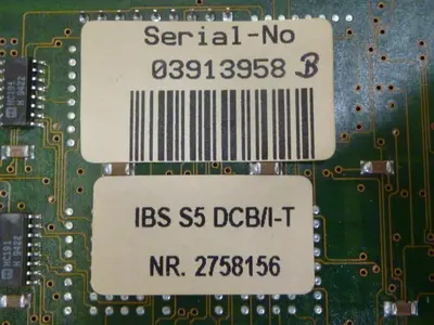 USED PHOENIX CONTACT IBS S5 DCB/I-T