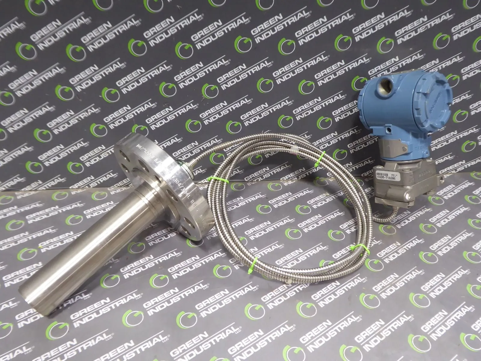 Rosemount 3051CD5A22A1A-12/97 Differential Pressure Transmitter 3626PSI 7cI Used