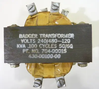 Used BADGER 704-00015 Transformers Michigan US | Ideal Machinery #1252254