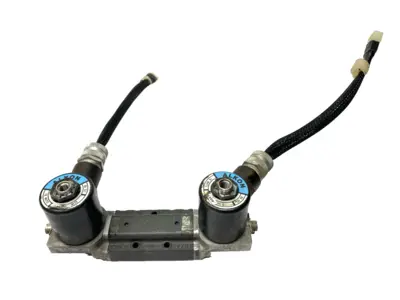 USED ALKON PNEUMATIC MANIFOLD 1/4" PORTS