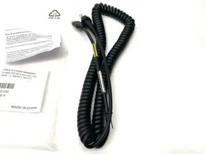 USED HONEYWELL USB-A COILED TYPE CONNECTION CABLE
