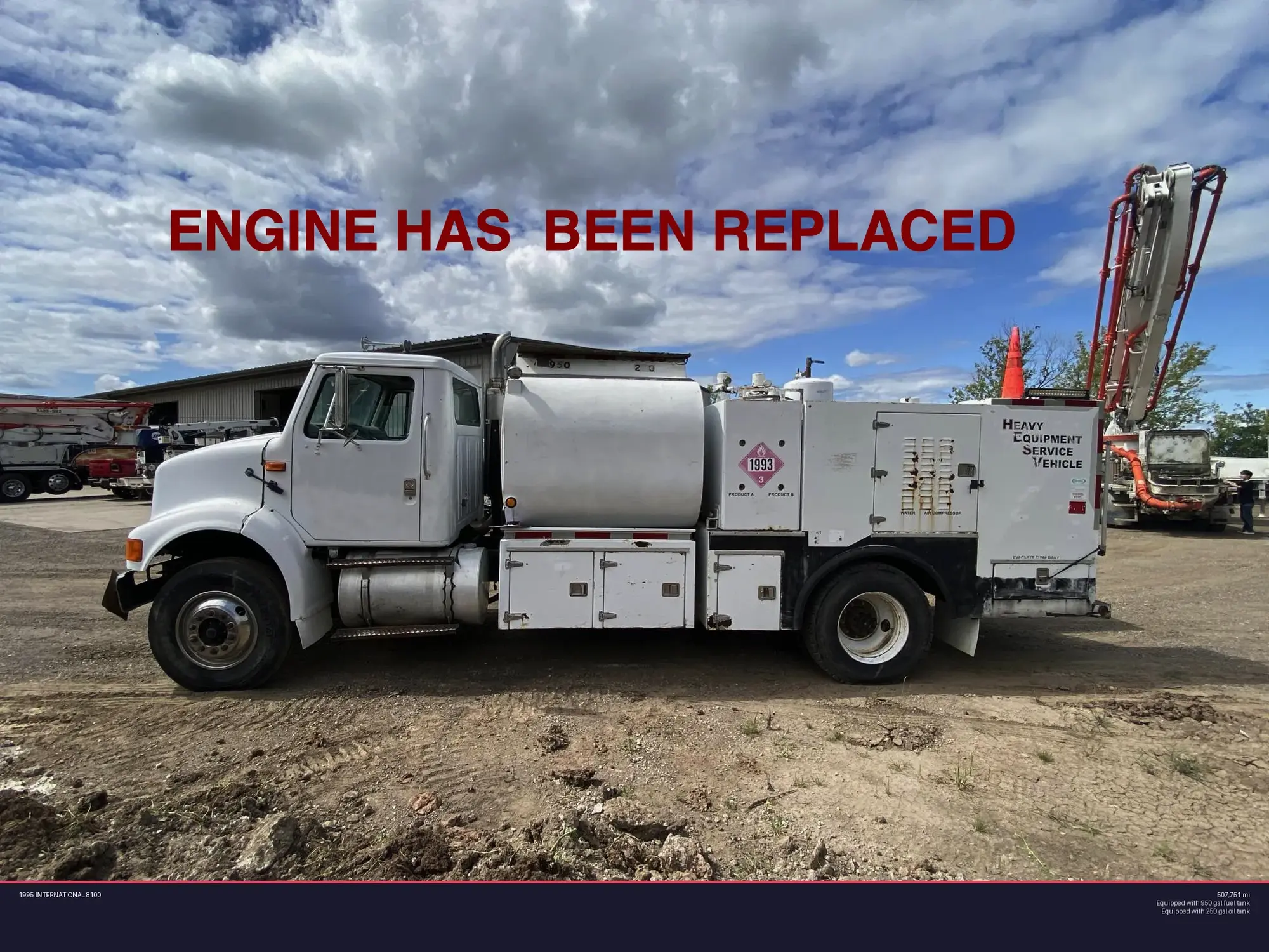 Used 1995 INTERNATIONAL 8100 Dump trucks Wisconsin US | Proxy Equipment #1377651