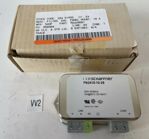 NEW Schaffner FN2415-10-29