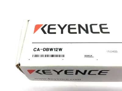 USED KEYENCE WHITE BAR LIGHT 120MM W/ DIFFUSION PLATE