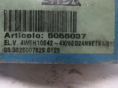Rexroth 4WEH 10 E42-4X/6EG24N9ETK4/B10 Solenoid Operated Directional Spool Valve