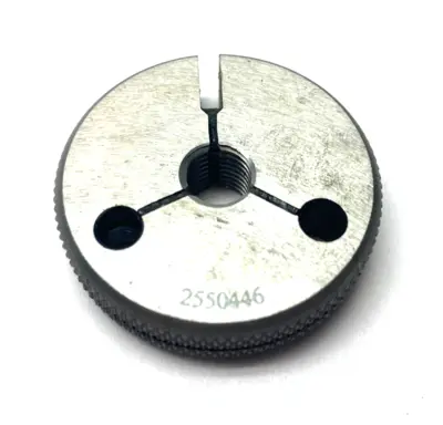 USED VERMONT GAGE THREADED RING GAUGE M10X1.25-6G NOGO PD 9.042