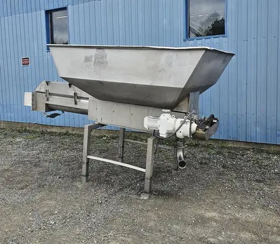 Used Screw Conveyor, 14'' Diameter X 112'' Long