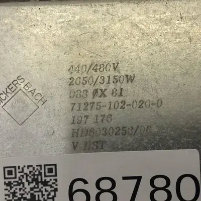 USED DICKERS BACH 71275-102-020-0