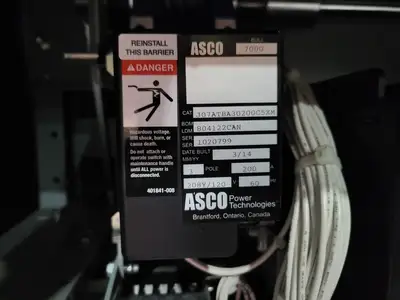 USED ASCO J07ATBA30200C5XM