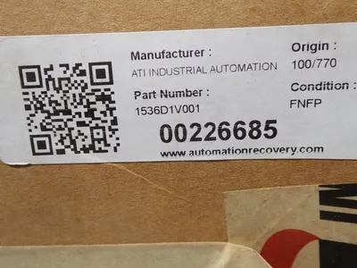 NEW ATI INDUSTRIAL AUTOMATION 1536D1V000