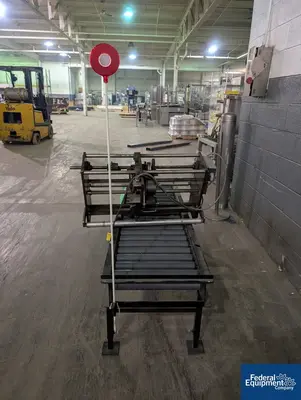 N/A Gottscho Wrapaprinter Hot Stamp Printer, model 2000RH, with Roller Conveyor